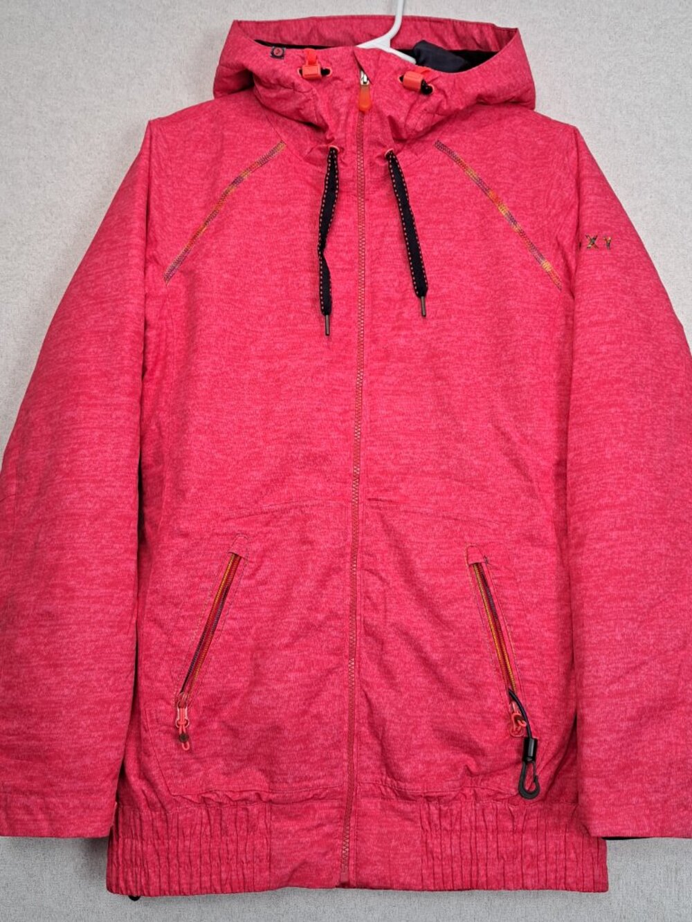 Roxy Size XS Winter Coat Women Snowboarding Ski Waterproof Bright Hot Neon Pink